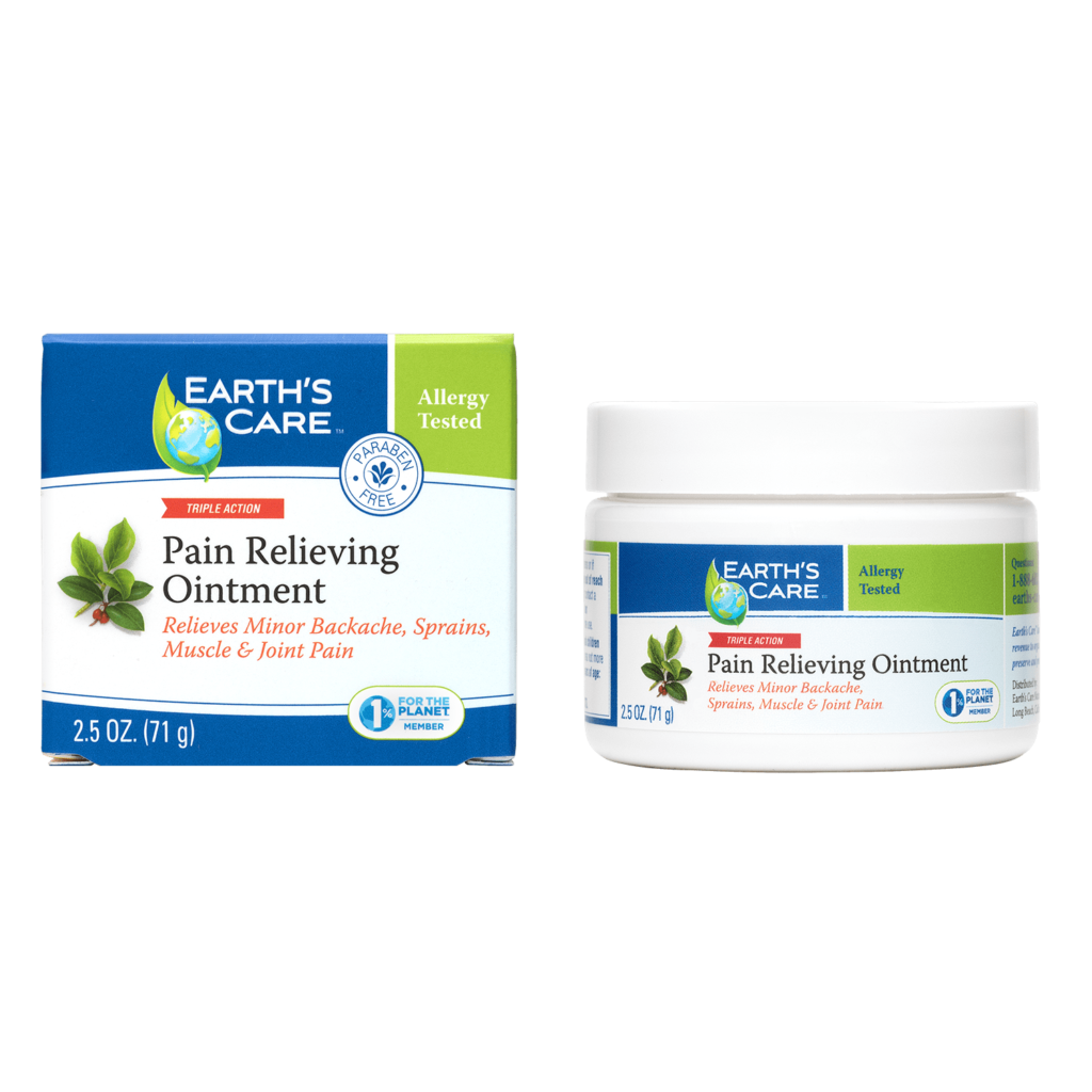 Earth's Care Pain Relieving Ointment 2.5 OZ.