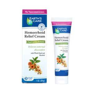 Hemorrhoid Cream Tube and Box